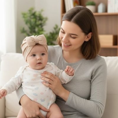 Turban bebe fille | Élégance Douce bebeloulou