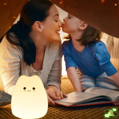 Veilleuse bebe fille maman