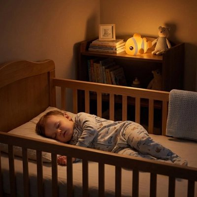 Veilleuse bébé Poisson Clown chambre