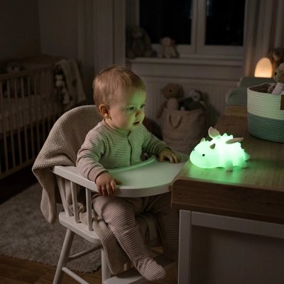 Veilleuse bébé Dinosaure Apaisante vert