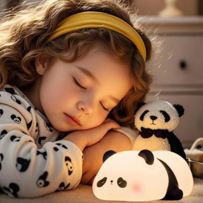 veilleuse bebe fille dort