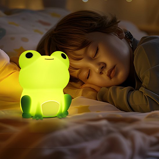 Veilleuse bébé grenouille