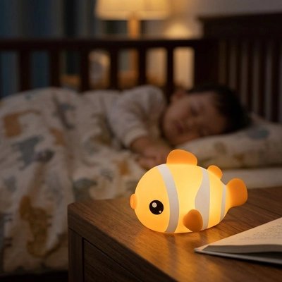 Veilleuse bébé Poisson Clown lampe