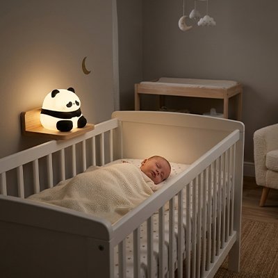 Veilleuse bébé panda enfant