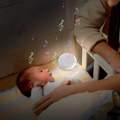 Veilleuse bruit blanc bébé dans lit