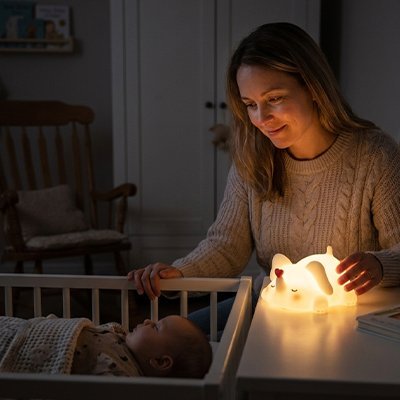Veilleuse pour bebe maman enfant