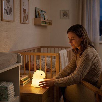 Veilleuse pour bebe maman chambre