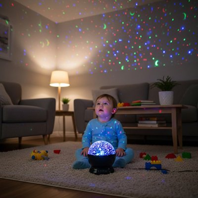 VEILLEUSE PROJECTION BEBE enfant