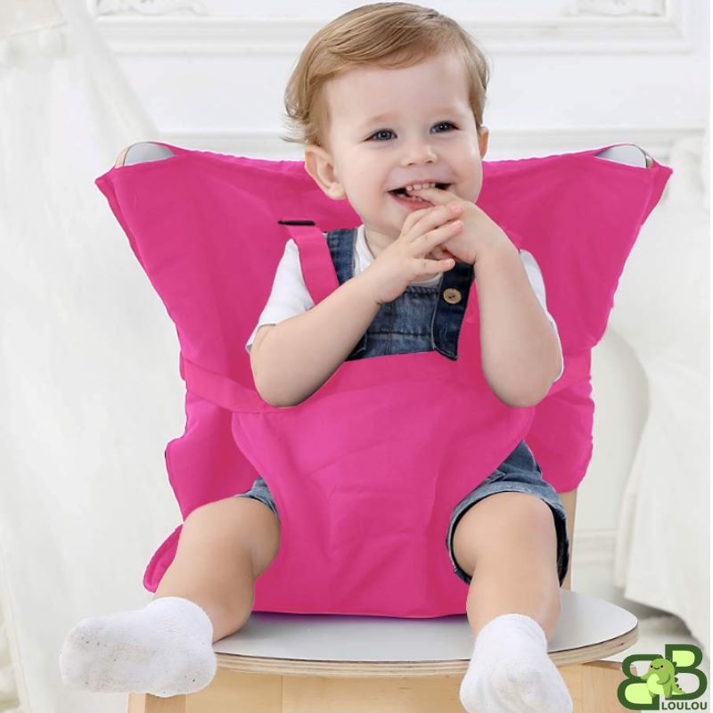 Chaise  bebe  rose