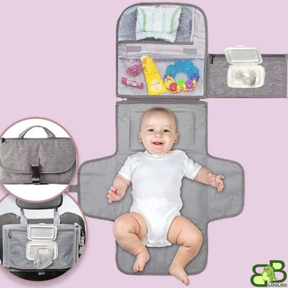 Tapis à langer portable bebe