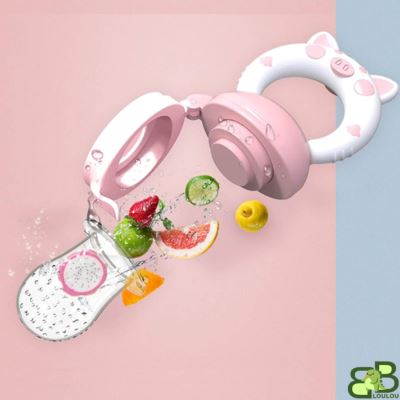 Tétine Grignoteuse rose