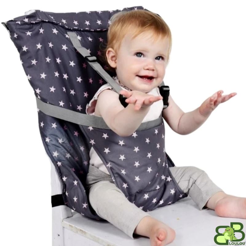 Chaise nomade bebe - BabySeat™ /bébé promene - {{ bebe loulou }}